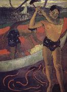 Paul Gauguin Helena ax man Sweden oil painting artist